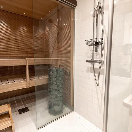2ndhomes Charming 1br With Sauna In The Center Apartmán *